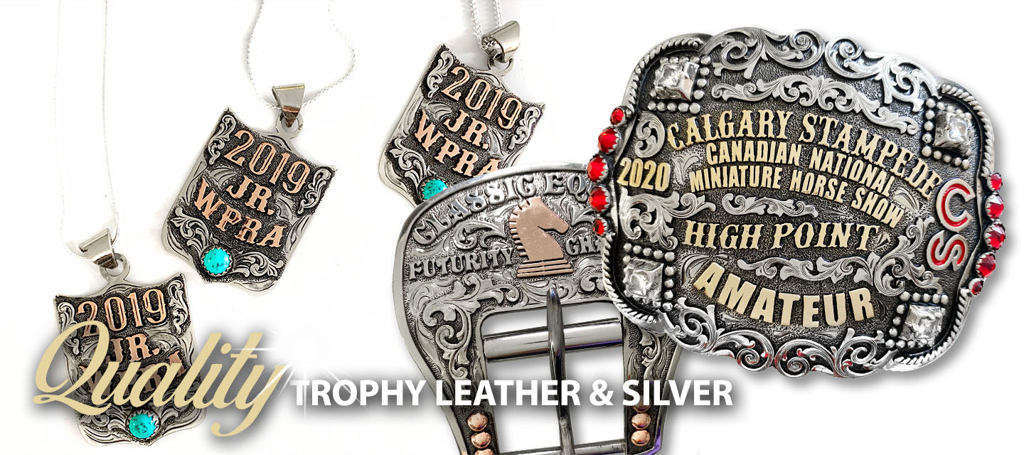 Trophy Western Belt Buckle Custom Made German Silver Hand Engraved  Customize Yours Today 