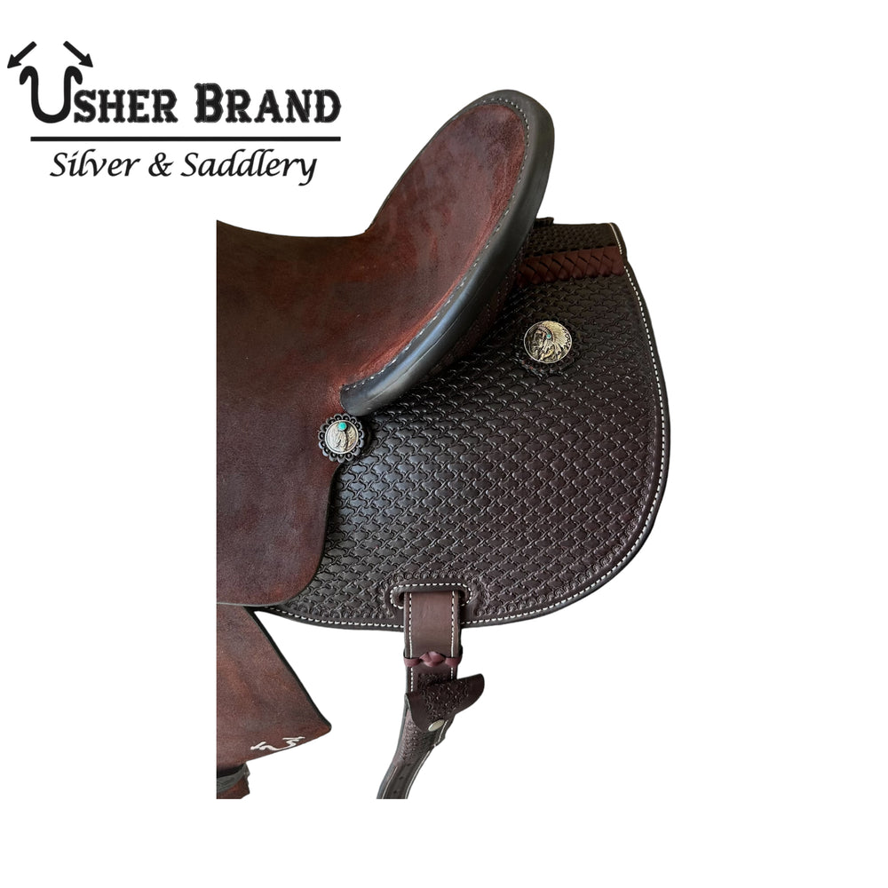 Trophy Headstall Buckle UBTHSB-005 – Usher Brand Silver & Saddlery
