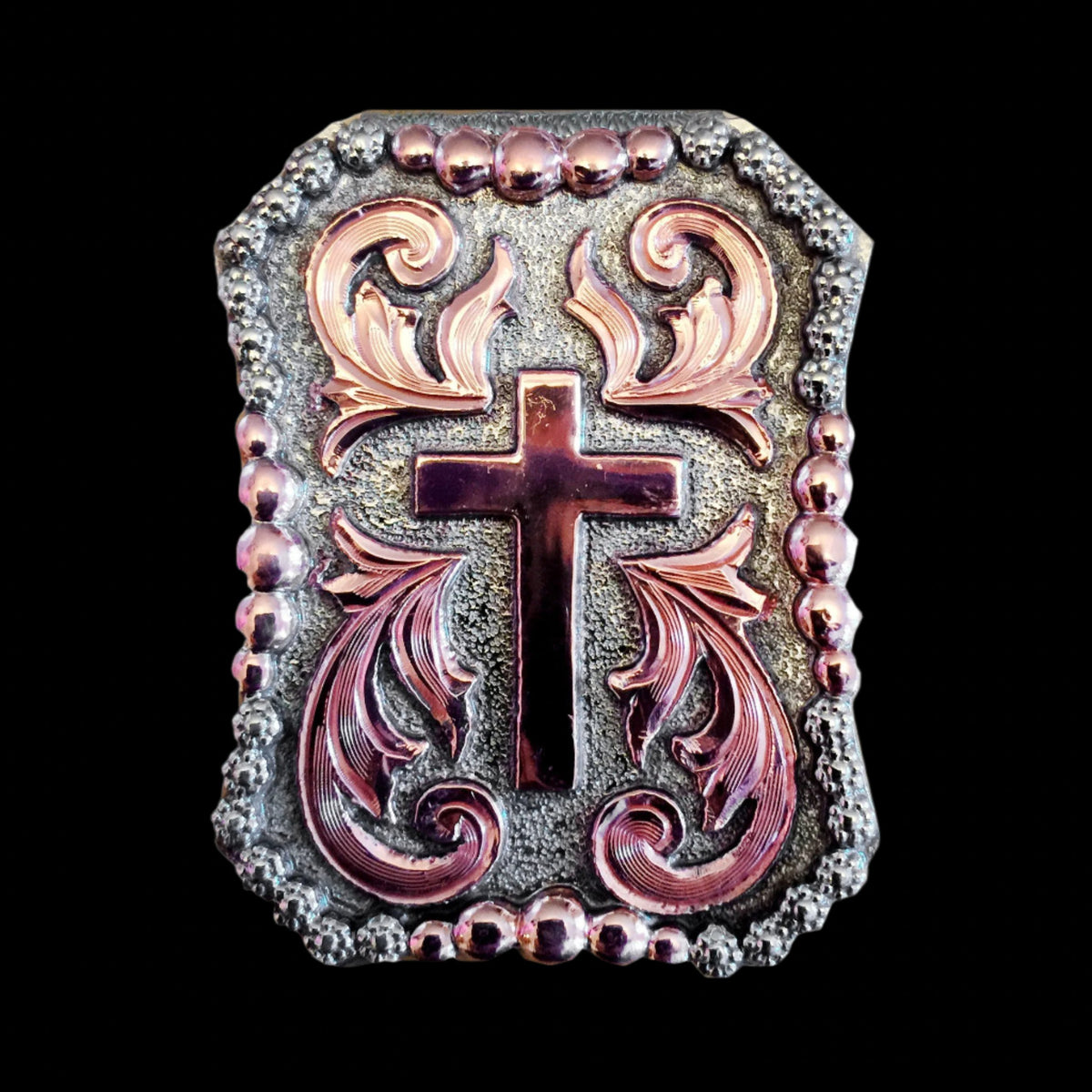 Copper Cross Money Clip