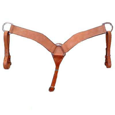 2 3/4" Rough Out Team Roper Breastcollar; UBBC-31001